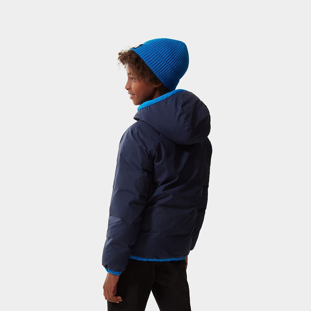 Páperová Bunda The North Face Reversible Hyalite Chlapcenske Modre | QSR-315709
