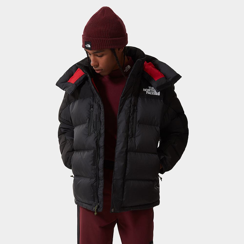 Páperová Bunda The North Face SEARCH & RESCUE HIMALAYAN Damske Čierne Červené | QZV-073849