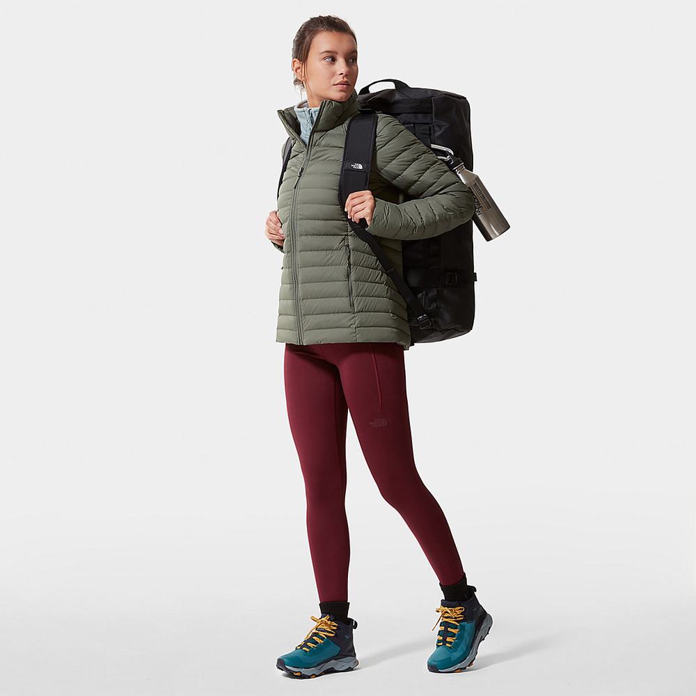 Páperová Bunda The North Face Stretch Damske Olivovo Zelená Zelene | QZL-289105