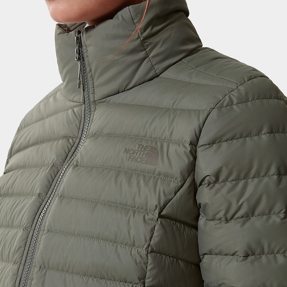 Páperová Bunda The North Face Stretch Damske Olivovo Zelená Zelene | QZL-289105