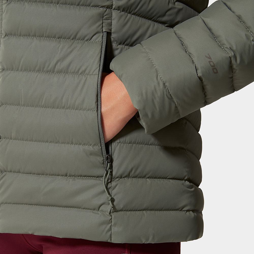 Páperová Bunda The North Face Stretch Damske Olivovo Zelená Zelene | QZL-289105