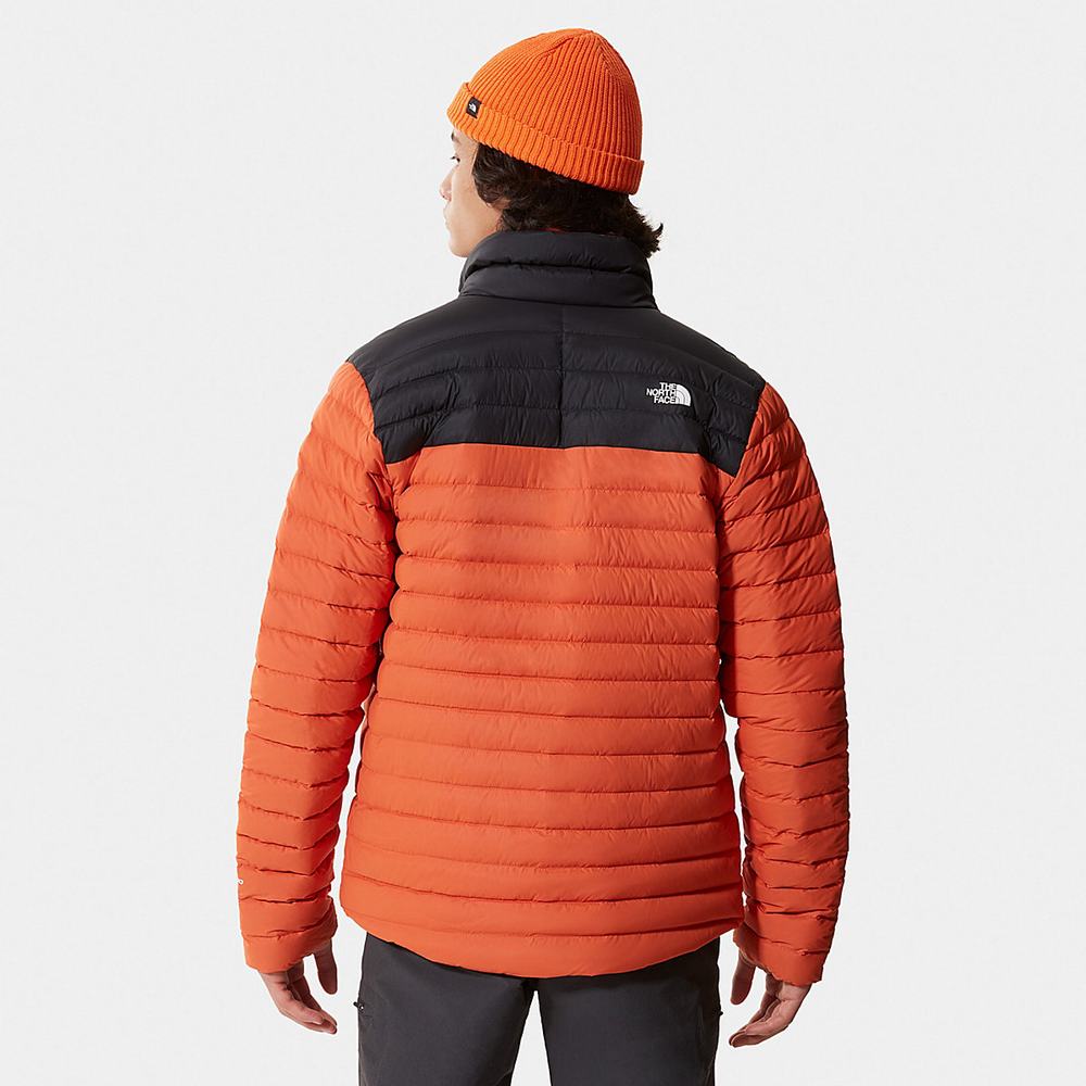 Páperová Bunda The North Face Stretch Panske Čierne | AZS-187490