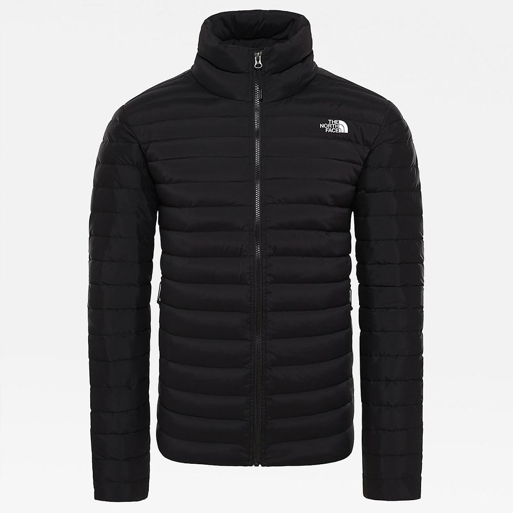 Páperová Bunda The North Face Stretch Panske Čierne | WTG-046897