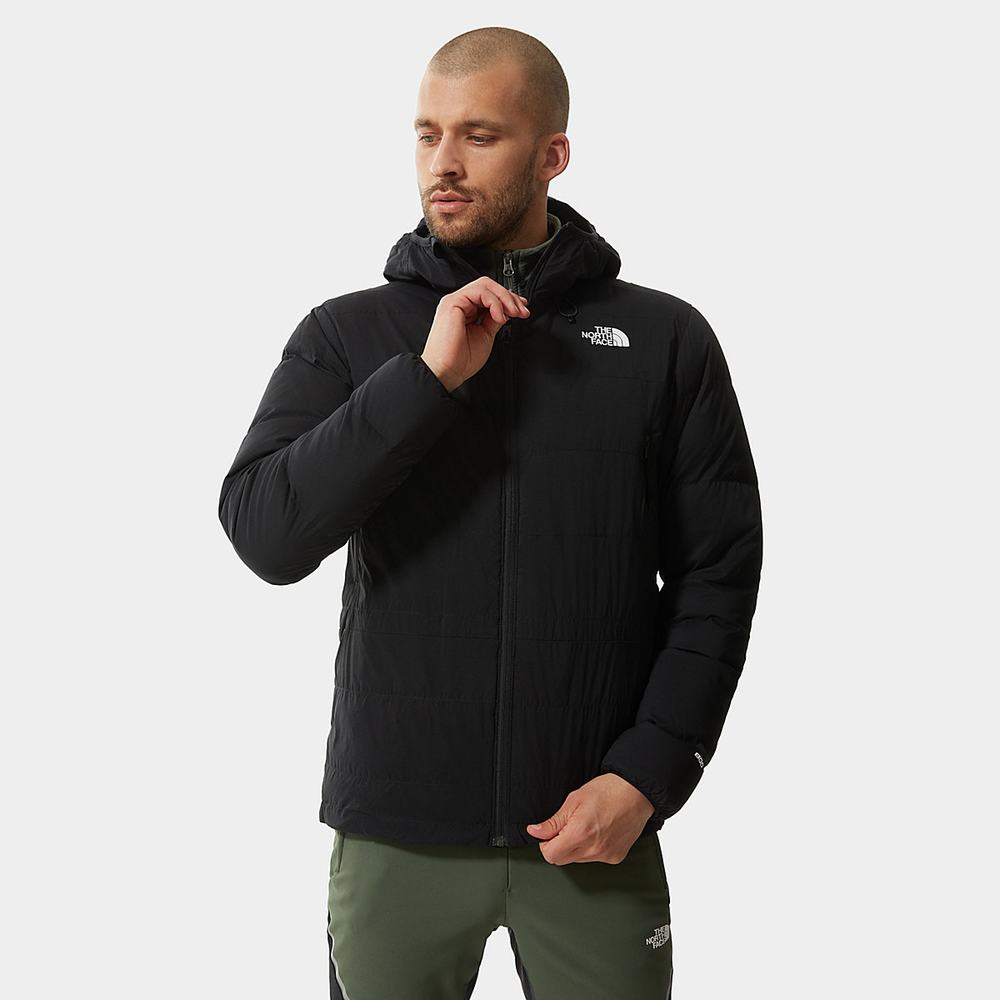 Páperová Bunda The North Face Trailove 50/50 Panske Čierne | AWT-928105