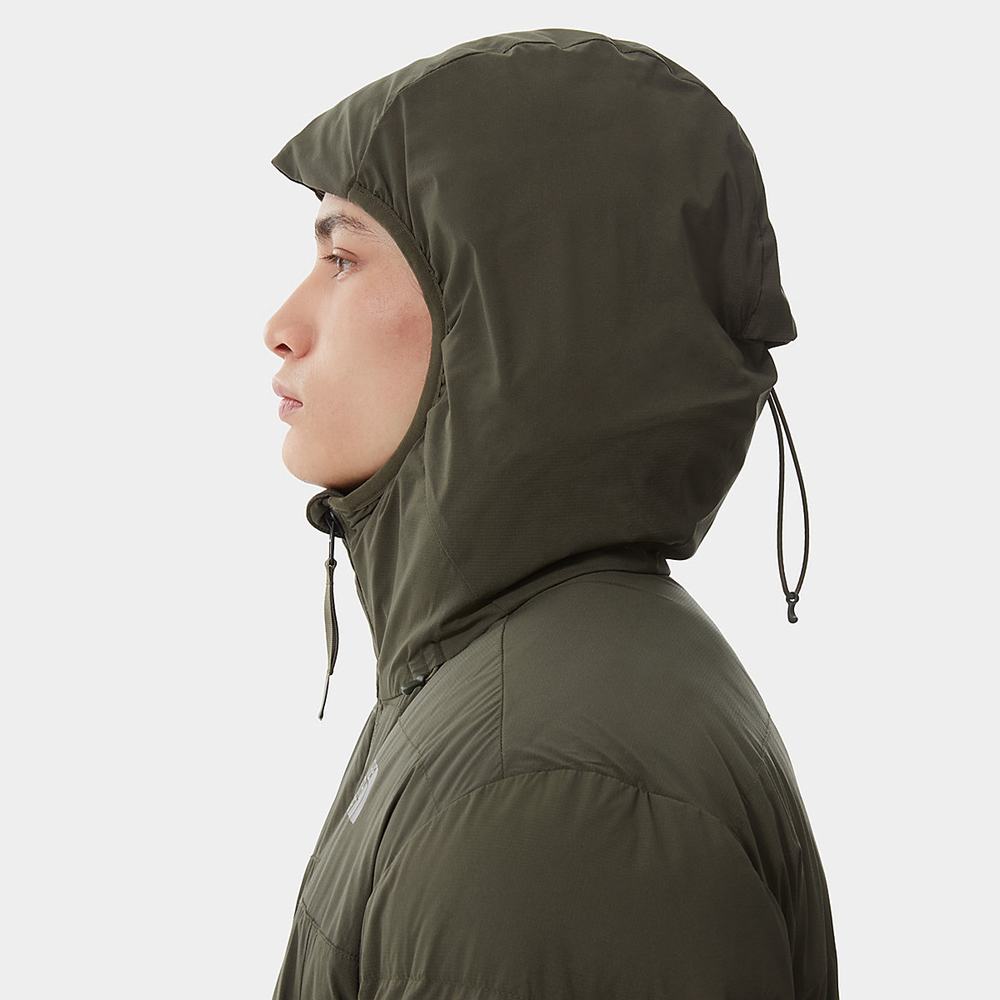 Páperová Bunda The North Face Trailove 50/50 Panske Zelene | XPF-492380