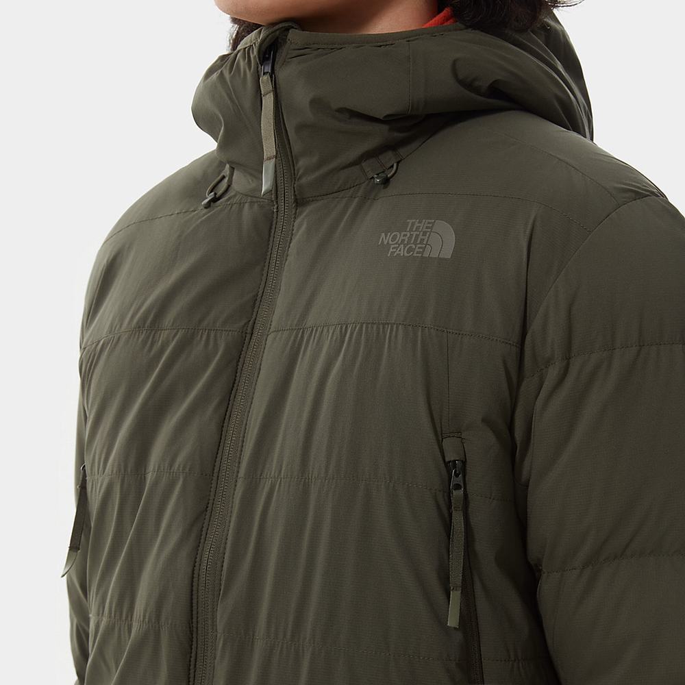 Páperová Bunda The North Face Trailove 50/50 Panske Zelene | XPF-492380