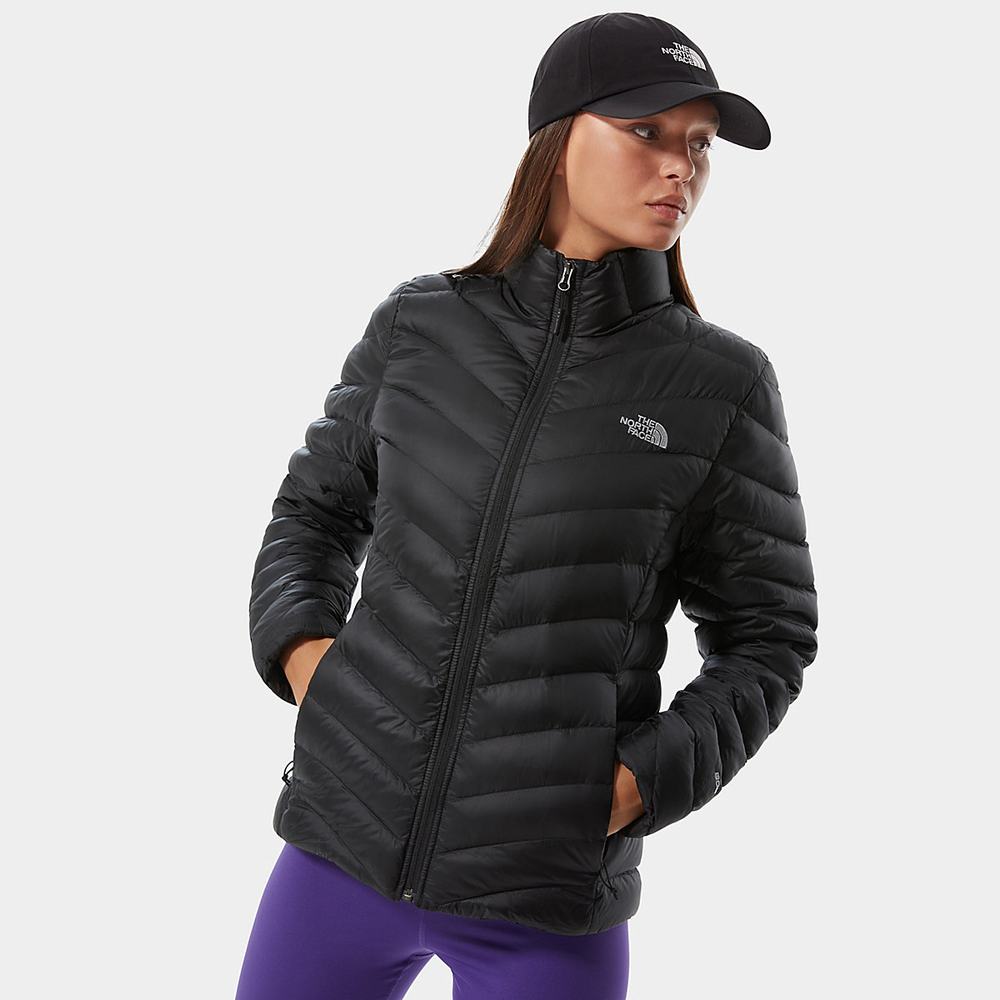 Páperová Bunda The North Face Trevail Damske Čierne | MZK-056791