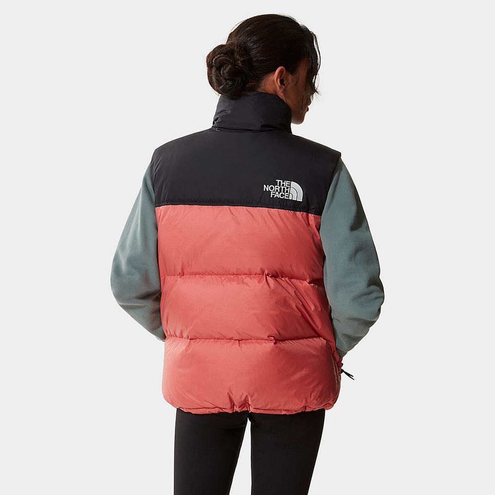 Páperové Vesty The North Face 1996 Retro Nuptse Damske Ruzove | APH-793518