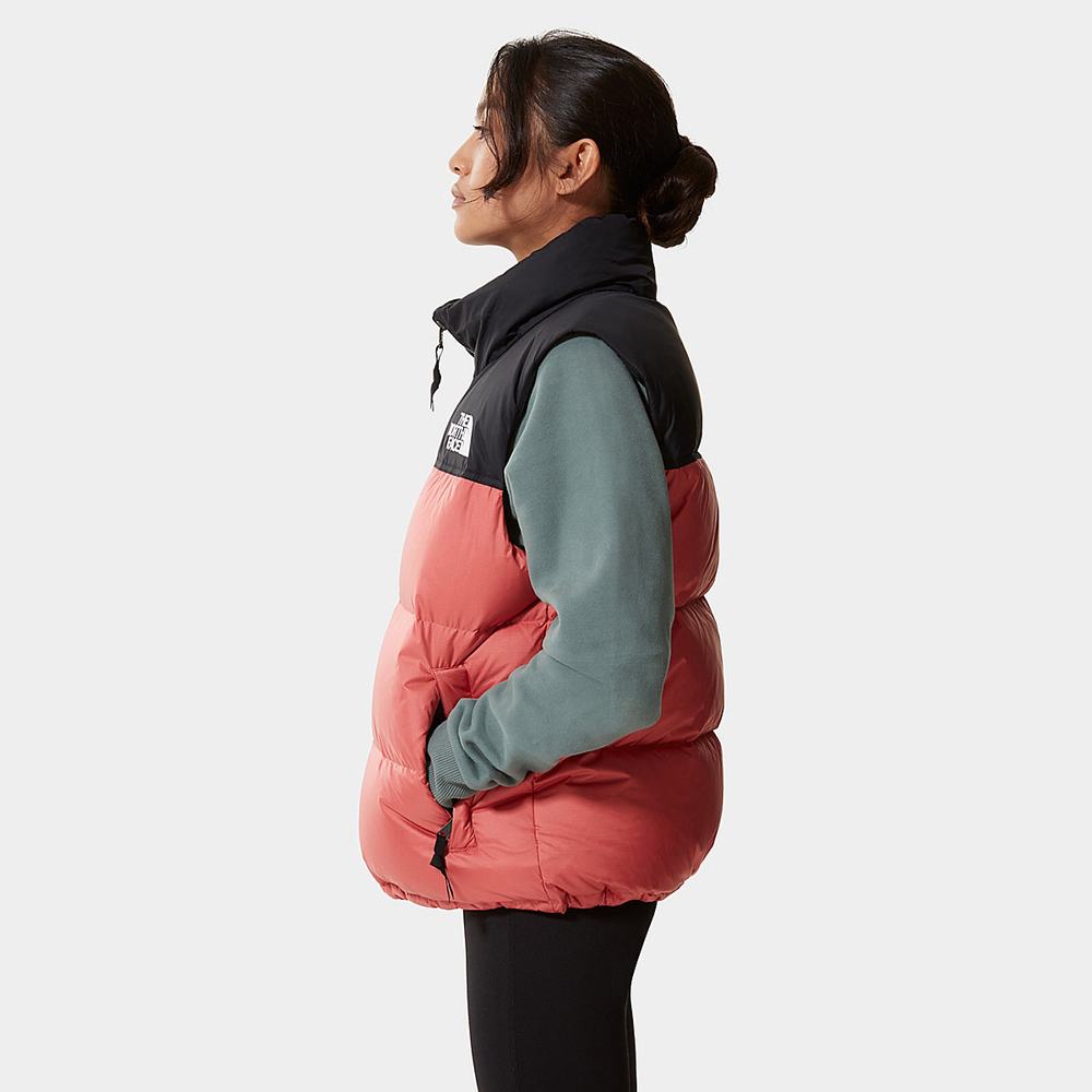 Páperové Vesty The North Face 1996 Retro Nuptse Damske Ruzove | APH-793518