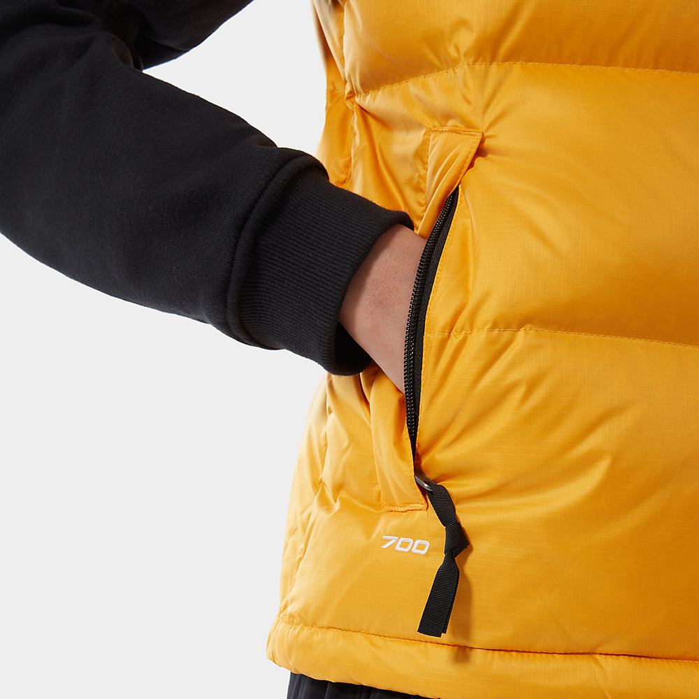 Páperové Vesty The North Face 1996 Retro Nuptse Damske Zlate | JBN-528419