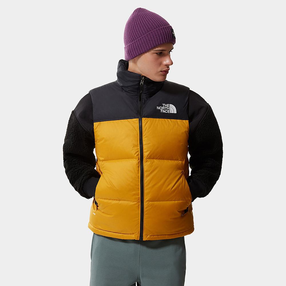 Páperové Vesty The North Face 1996 Retro Nuptse Panske Žlté | XRJ-189235