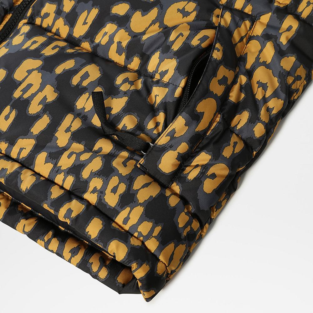 Páperové Vesty The North Face Printed 1996 Retro Nuptse Damske Žlté Leopardie | COE-513804