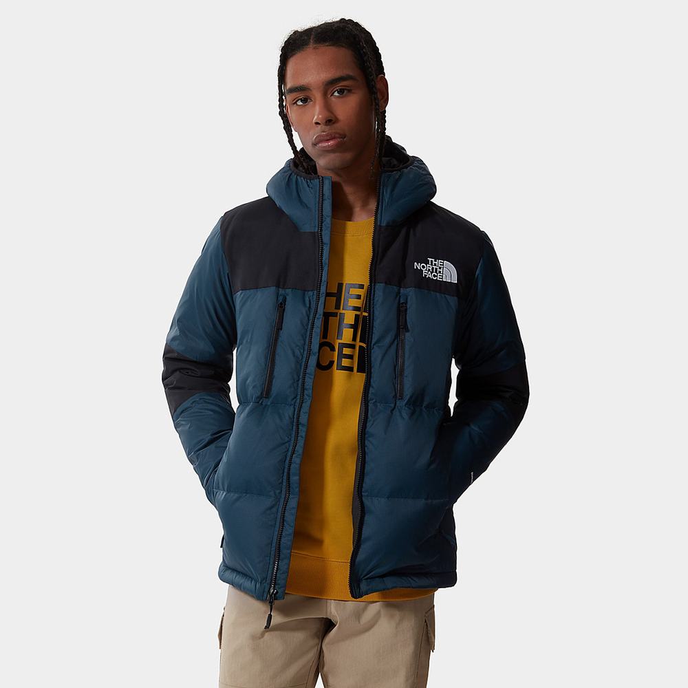 Páperové bundy The North Face Himalayan Light Panske Modre | AWH-157934