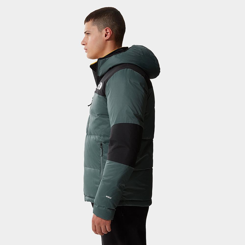Páperové bundy The North Face Himalayan Light Panske Zelene | EKN-673490