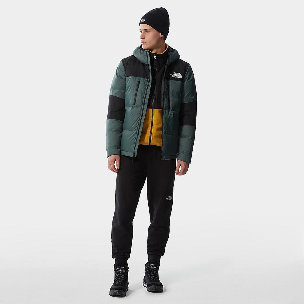Páperové bundy The North Face Himalayan Light Panske Zelene | EKN-673490