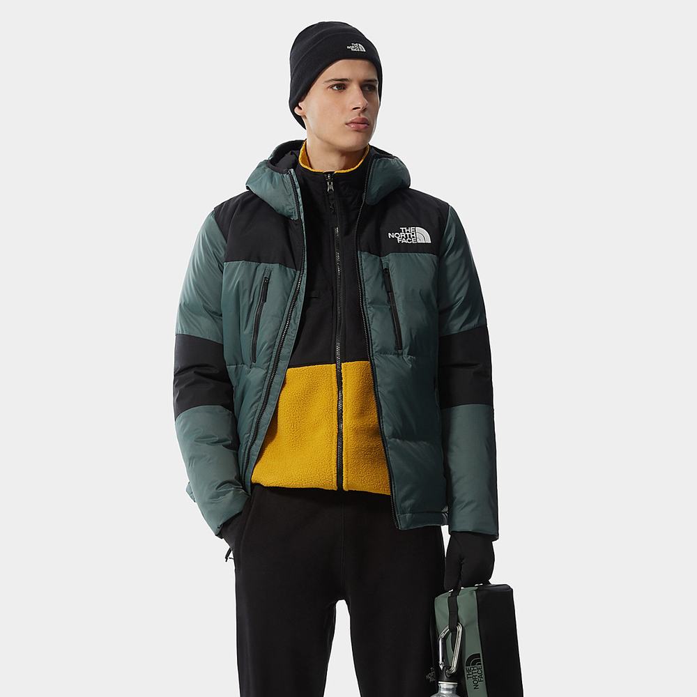 Páperové bundy The North Face Himalayan Light Panske Zelene | EKN-673490