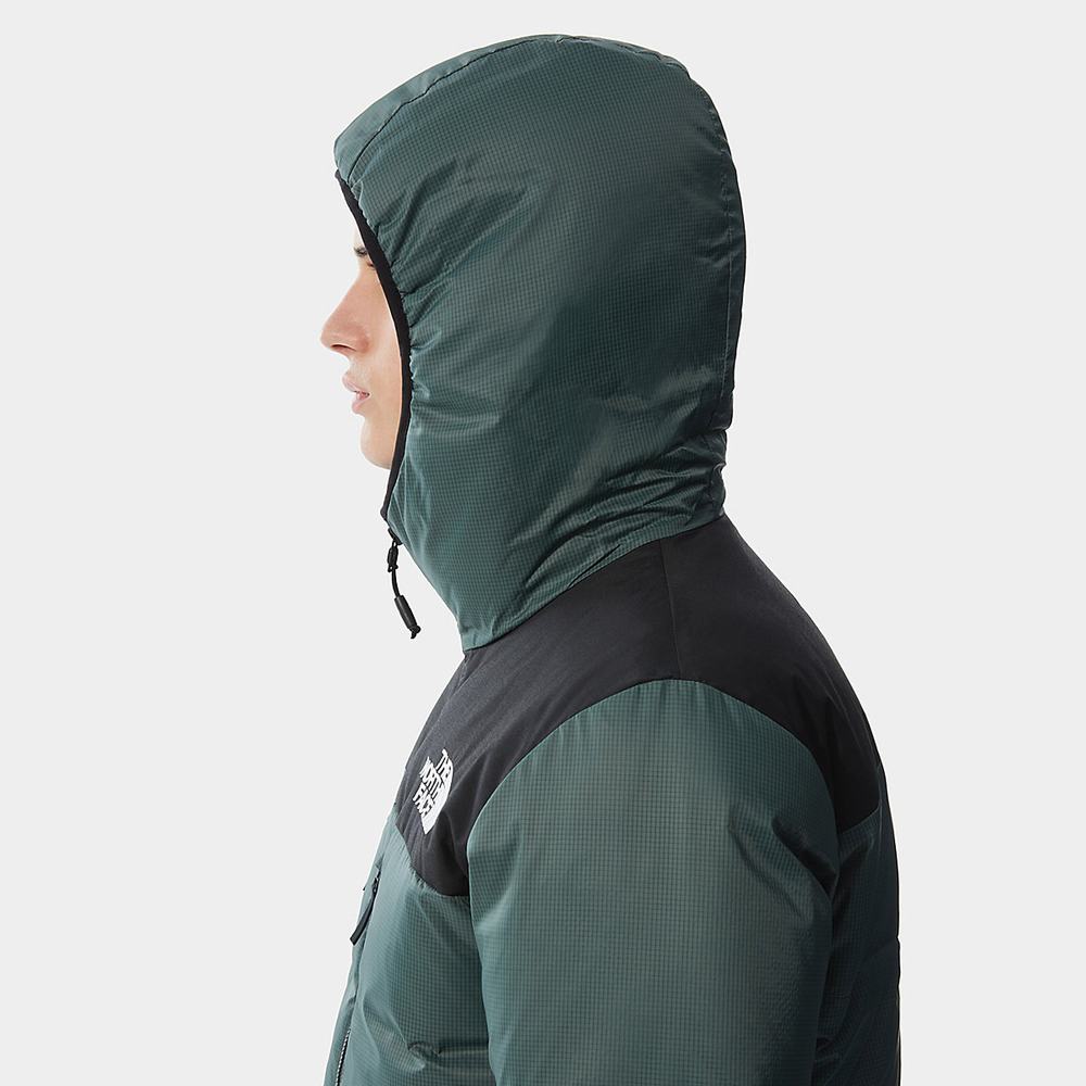 Páperové bundy The North Face Himalayan Light Panske Zelene | EKN-673490