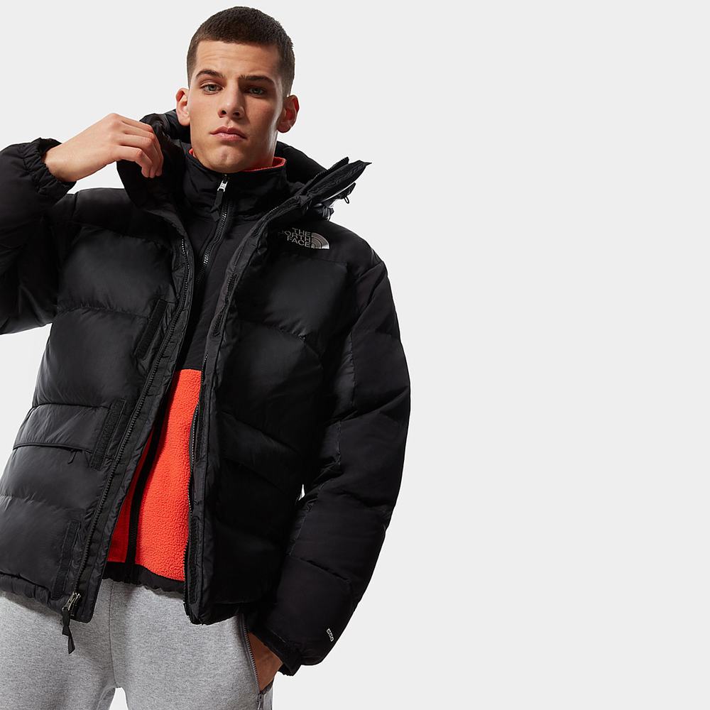 Páperové bundy The North Face Himalayan Panske Čierne | OIF-298130