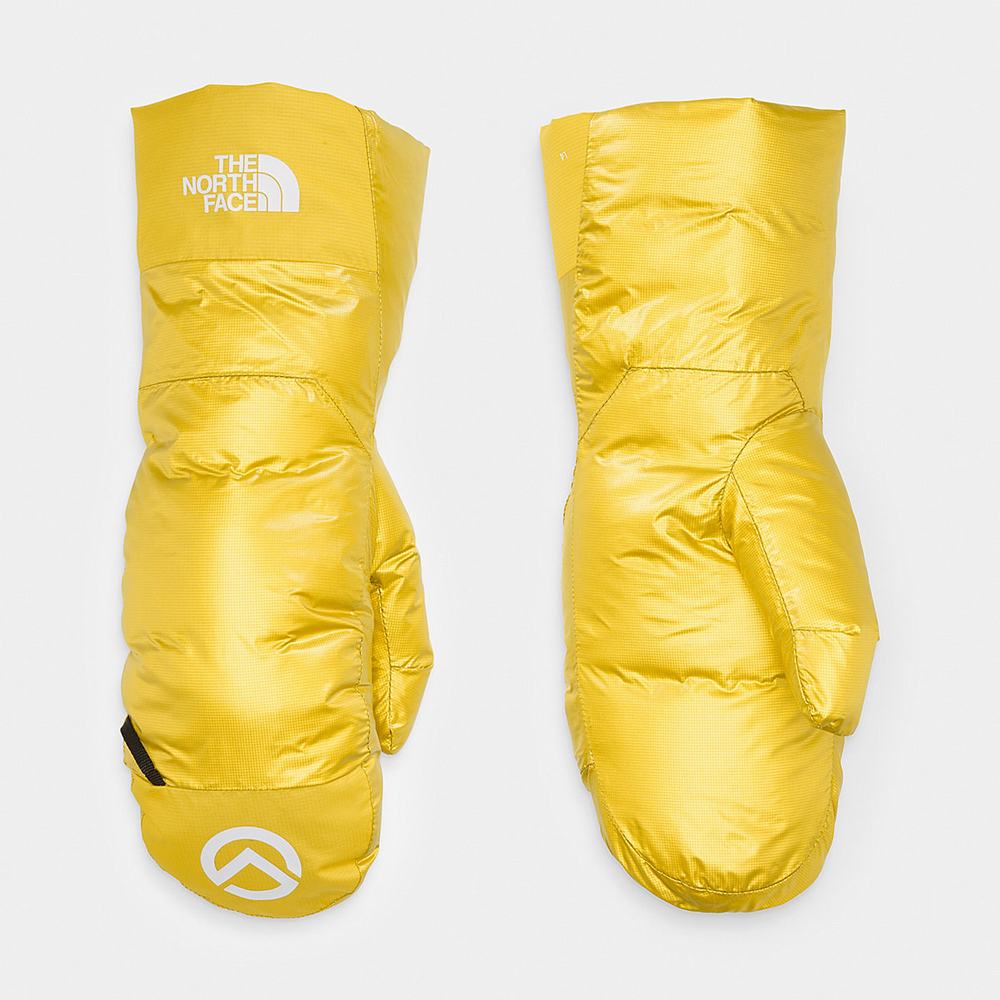 Rukavice The North Face AMK L4 100O-FILL PRODOWN™ MITTENS Panske Žlté | NRG-105374