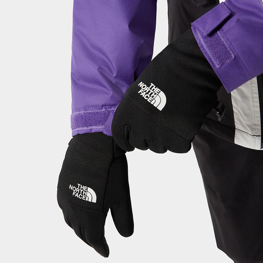 Rukavice The North Face Etip™ Chlapcenske Čierne | HLM-067143