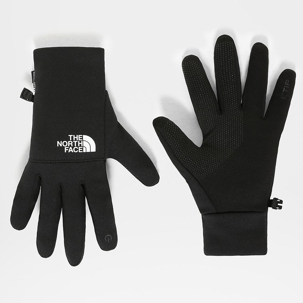 Rukavice The North Face Etip™ Panske Čierne Biele | ILU-549723