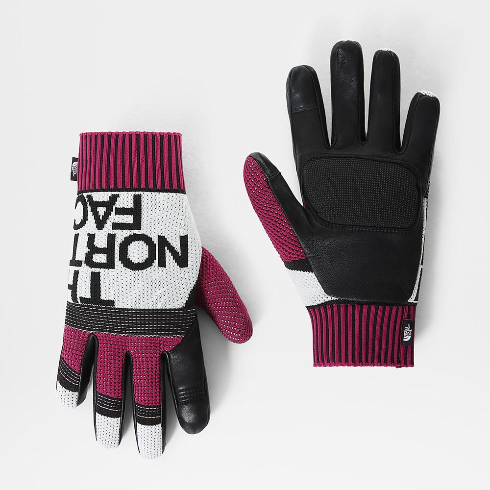 Rukavice The North Face Il Solo XLT Panske Biele Ruzove | OMS-034789