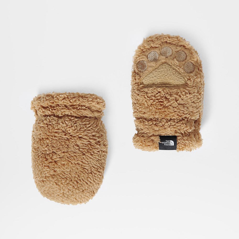 Rukavice The North Face Littles Bear Mittens Chlapcenske Hnedožltý | DEM-041963