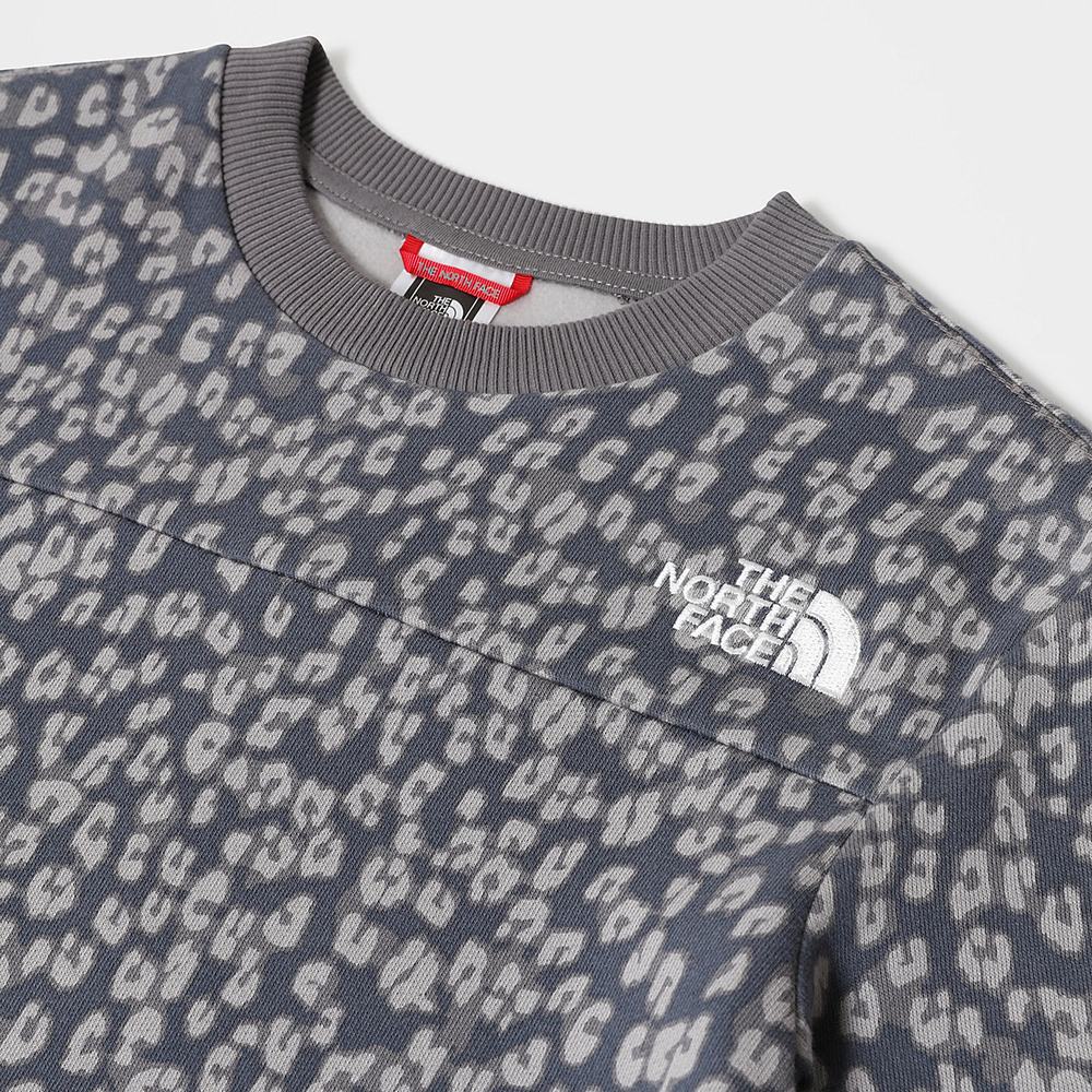 Saty The North Face DREW PEAK Dievcenske Siva Leopardie | KMT-206791