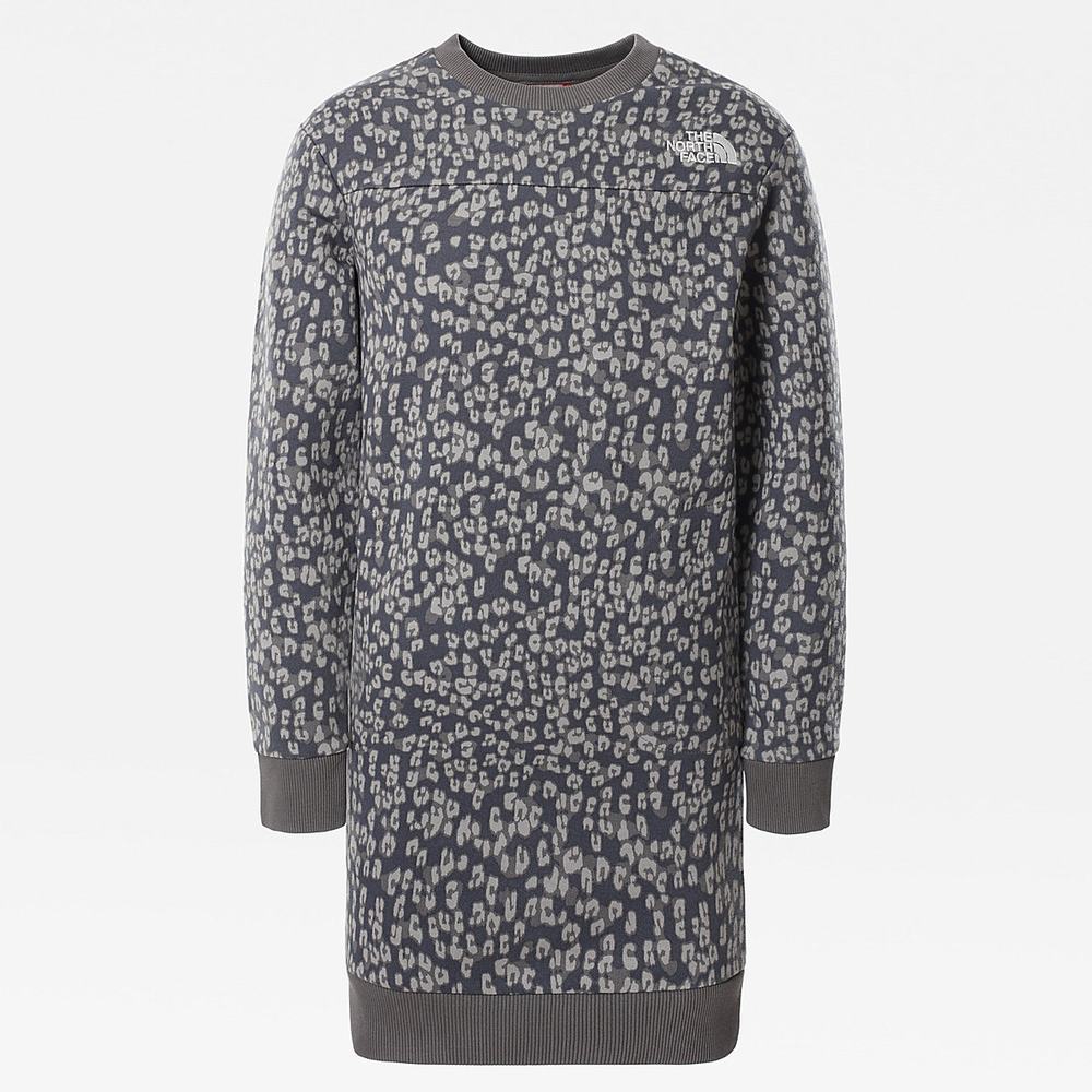 Saty The North Face DREW PEAK Dievcenske Siva Leopardie | KMT-206791