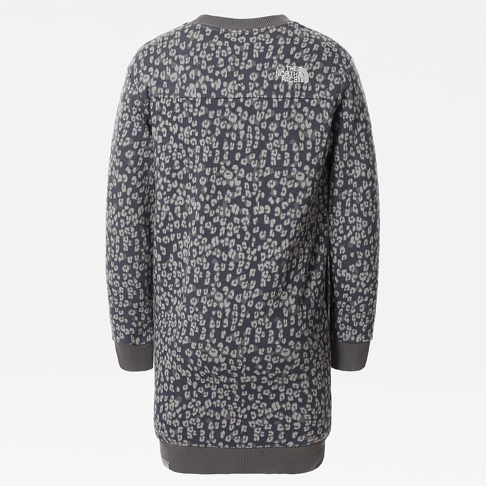 Saty The North Face DREW PEAK Dievcenske Siva Leopardie | KMT-206791