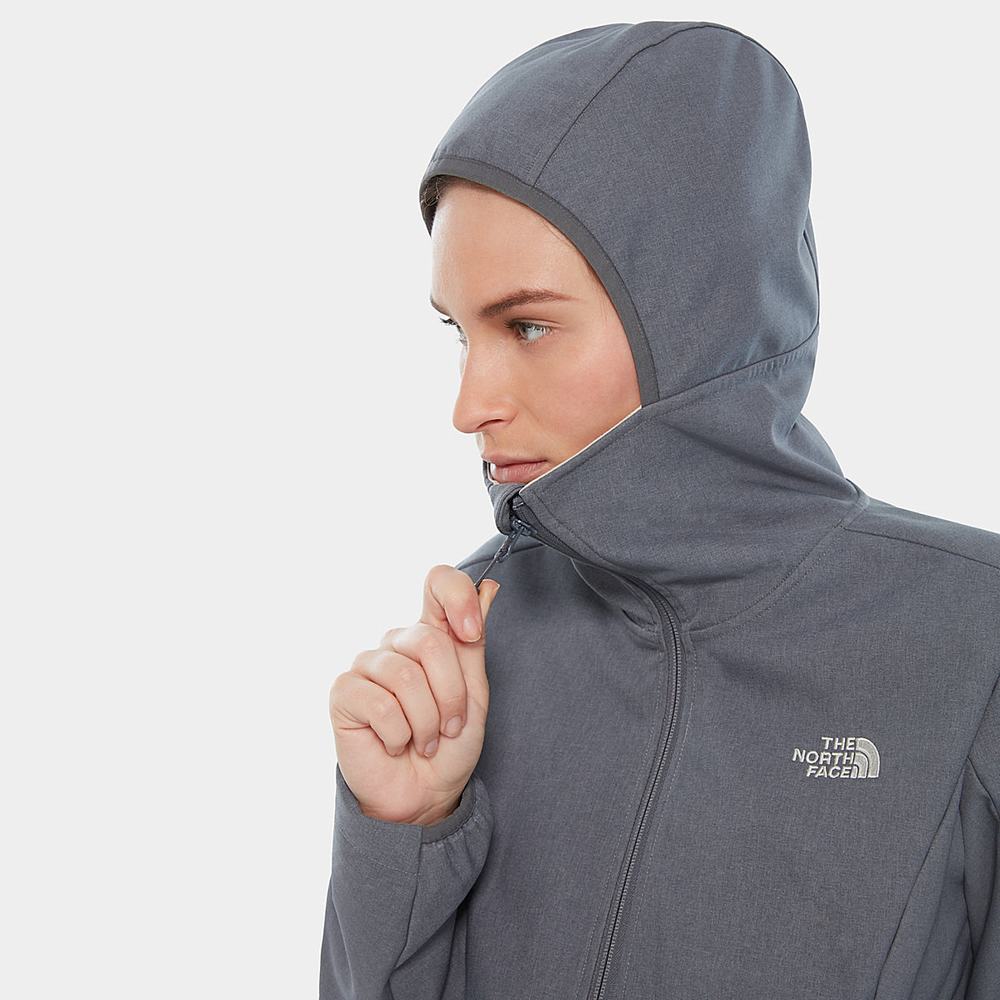 Softshellová Bunda The North Face Quest Highloft Softshell Damske Siva | HBX-708152