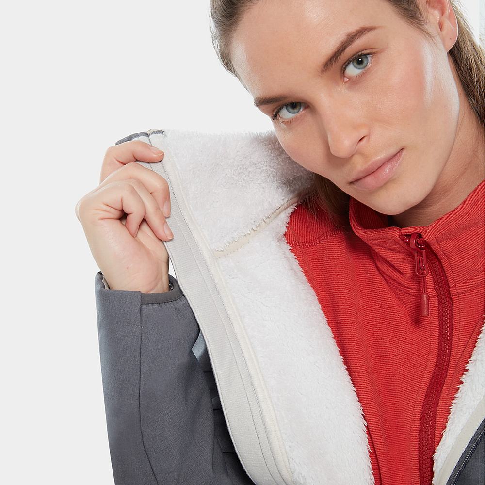 Softshellová Bunda The North Face Quest Highloft Softshell Damske Siva | HBX-708152