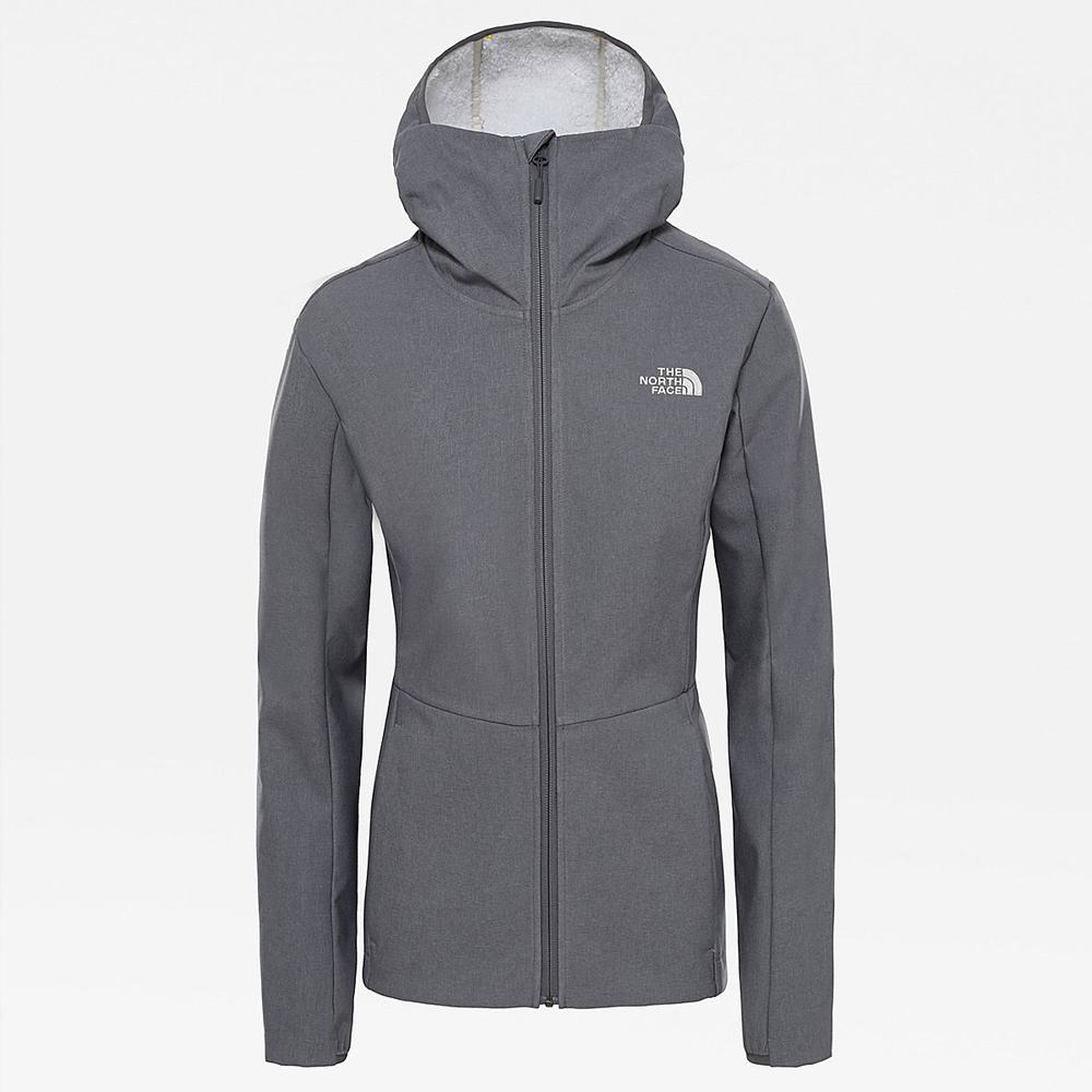 Softshellová Bunda The North Face Quest Highloft Softshell Damske Siva | HBX-708152