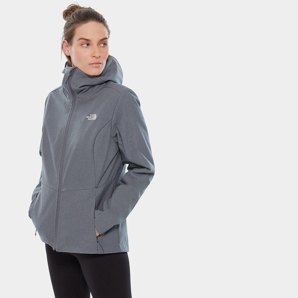 Softshellová Bunda The North Face Quest Highloft Softshell Damske Siva | HBX-708152