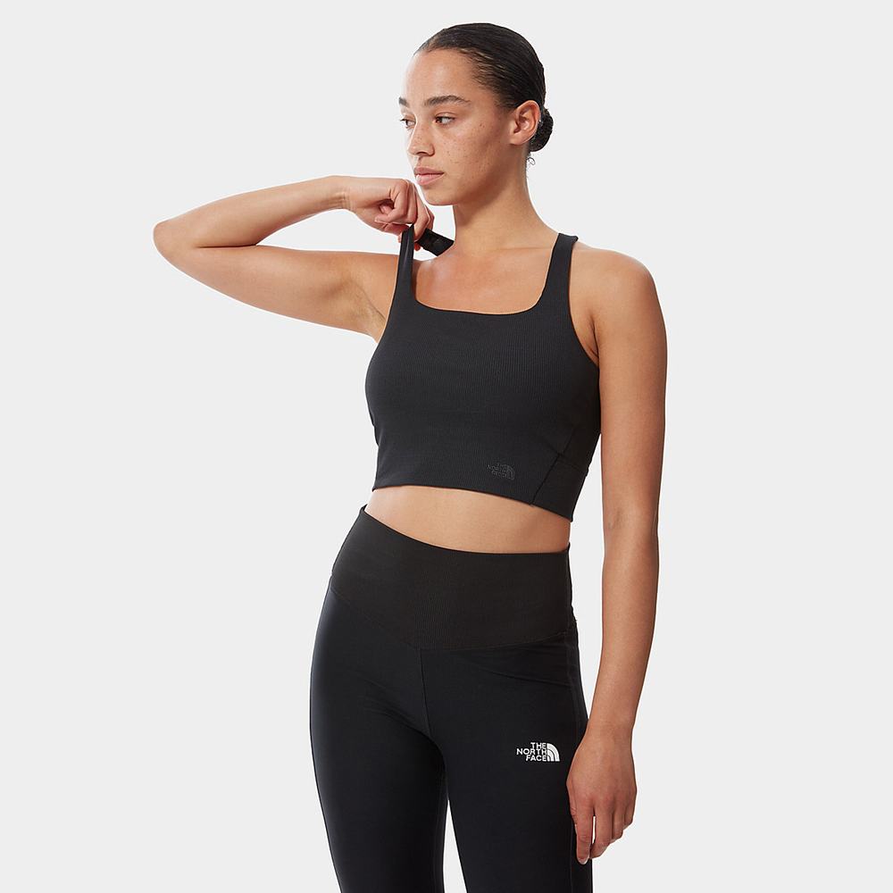 Sportove Podprsenky The North Face Active Trailove Ruby Hill Rebrovaný Damske Čierne | FGU-835240