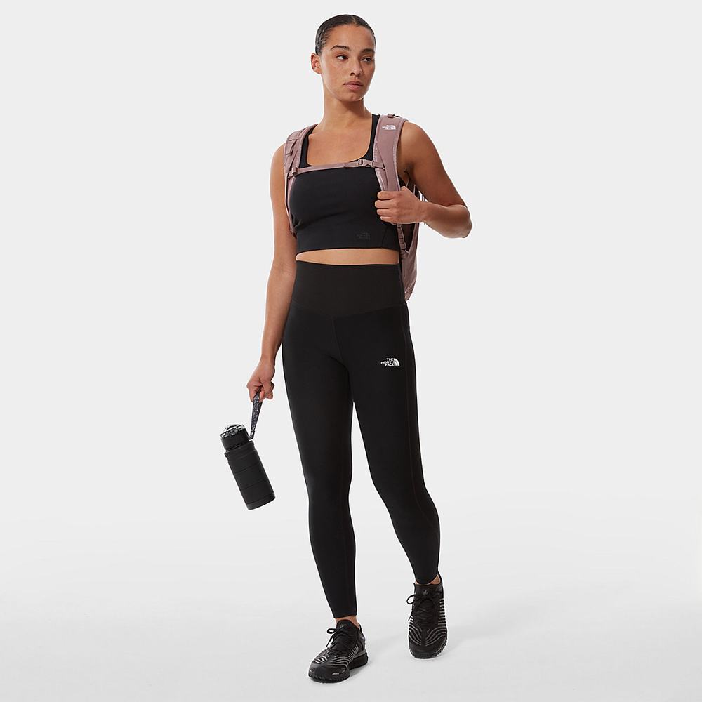 Sportove Podprsenky The North Face Active Trailove Ruby Hill Rebrovaný Damske Čierne | FGU-835240