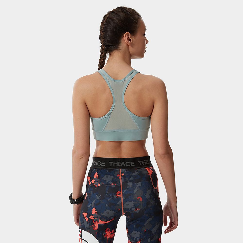 Sportove Podprsenky The North Face Bounce Be Gone Damske Strieborne Modre Biele | DIX-751438