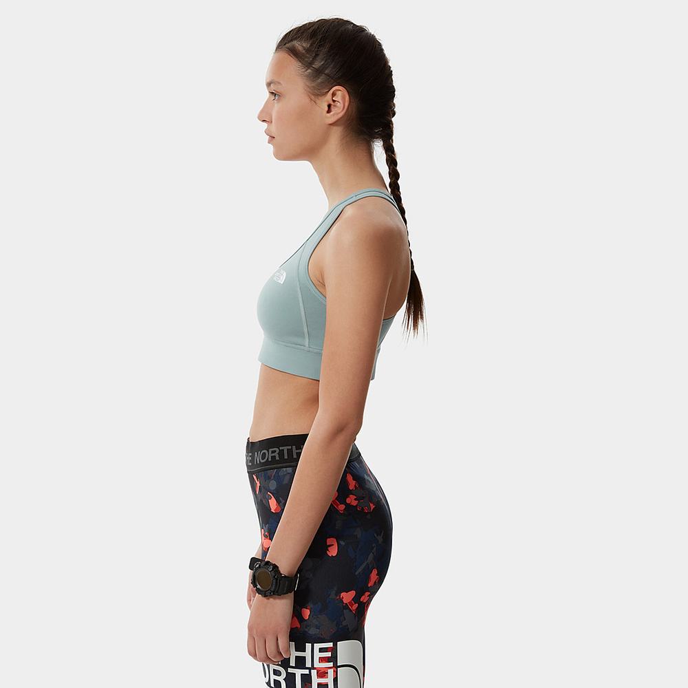 Sportove Podprsenky The North Face Bounce Be Gone Damske Strieborne Modre Biele | DIX-751438