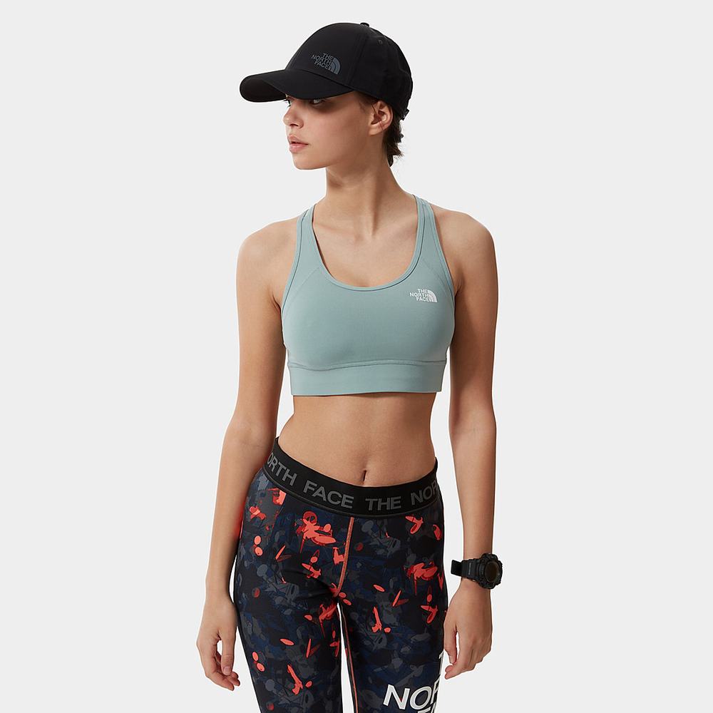 Sportove Podprsenky The North Face Bounce Be Gone Damske Strieborne Modre Biele | DIX-751438