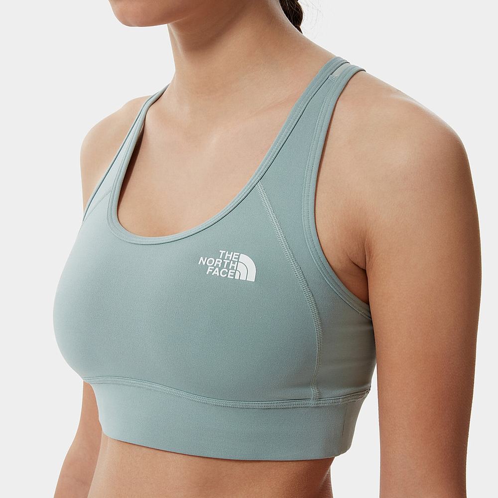 Sportove Podprsenky The North Face Bounce Be Gone Damske Strieborne Modre Biele | DIX-751438