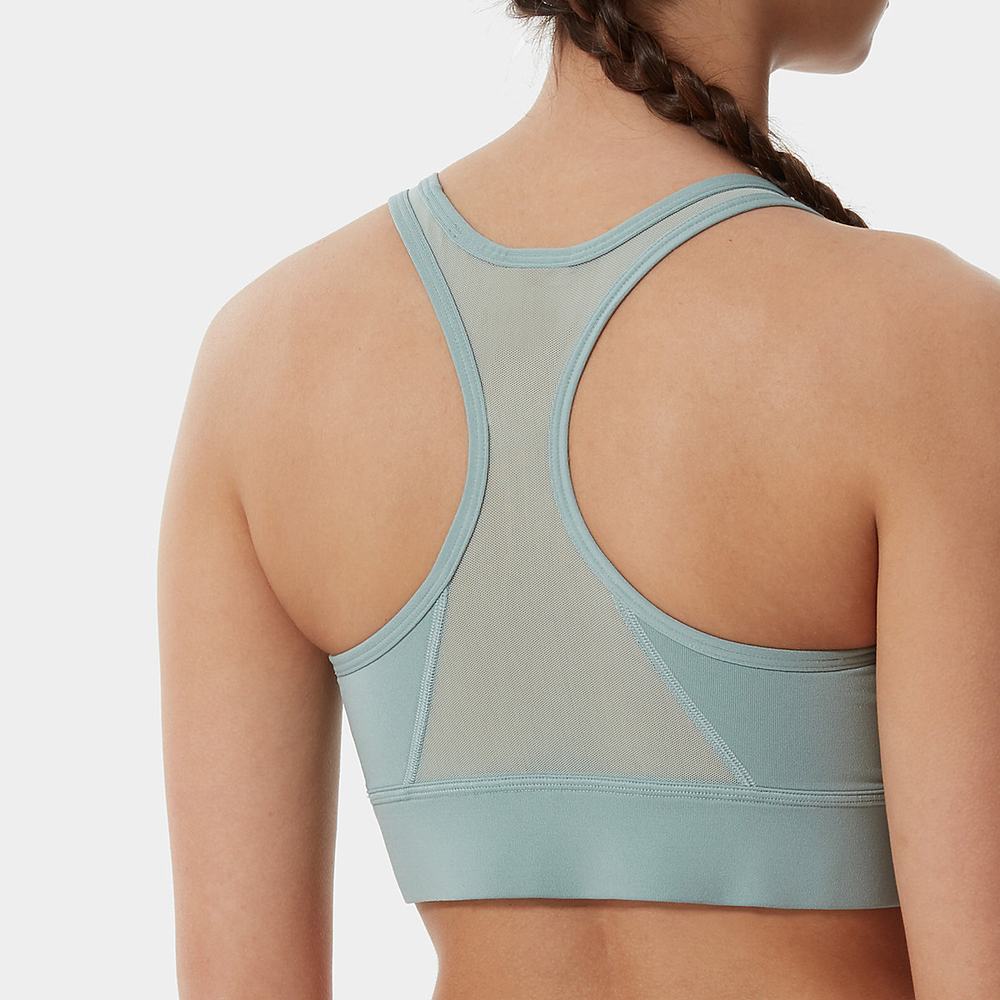 Sportove Podprsenky The North Face Bounce Be Gone Damske Strieborne Modre Biele | DIX-751438