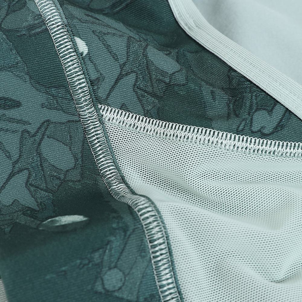Sportove Podprsenky The North Face Printed Bounce-B-Gone Bra Damske Zelene | JTE-504731