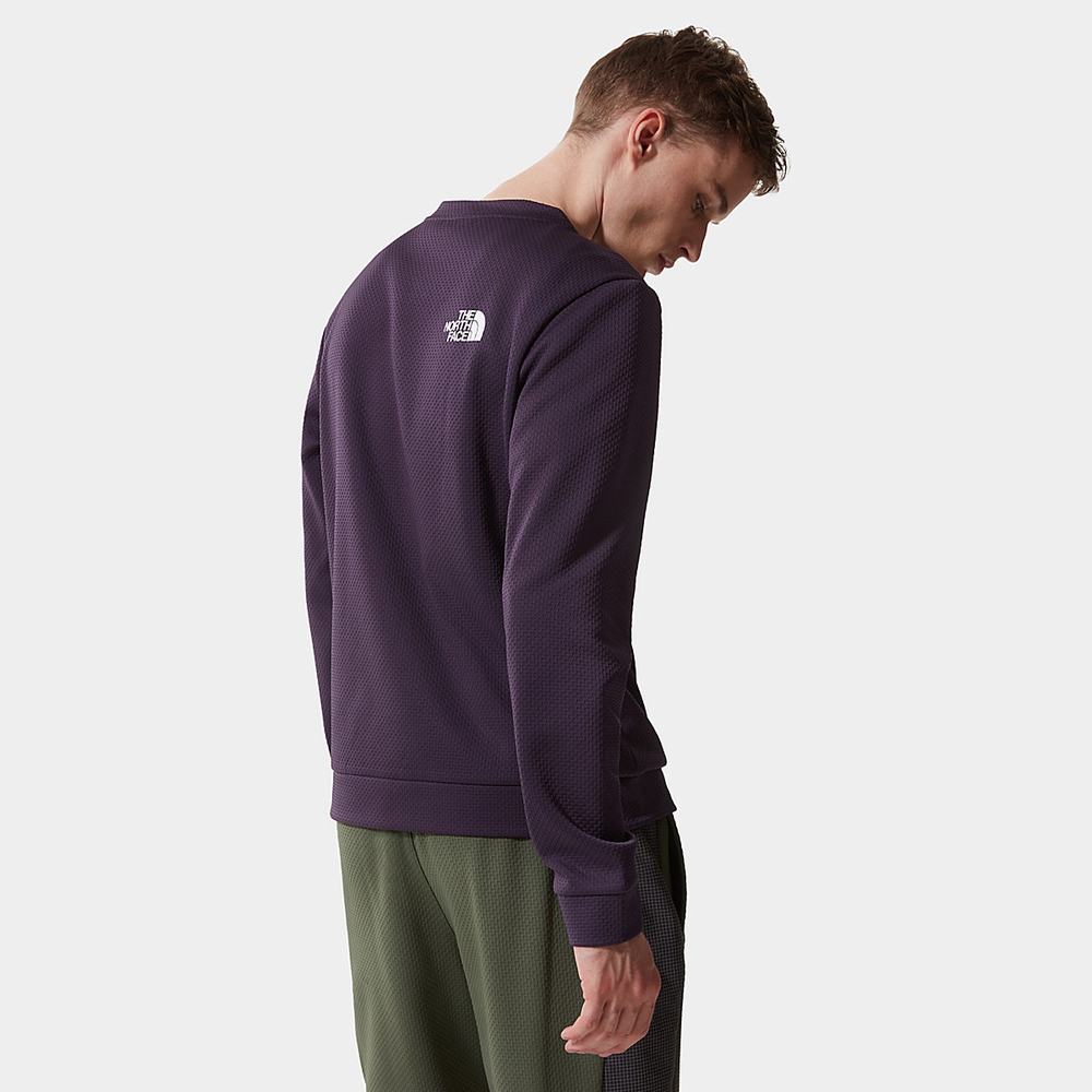 Svetre The North Face MOUNTAIN ATHLETICS Panske Tmavo Nachový | MHX-273410