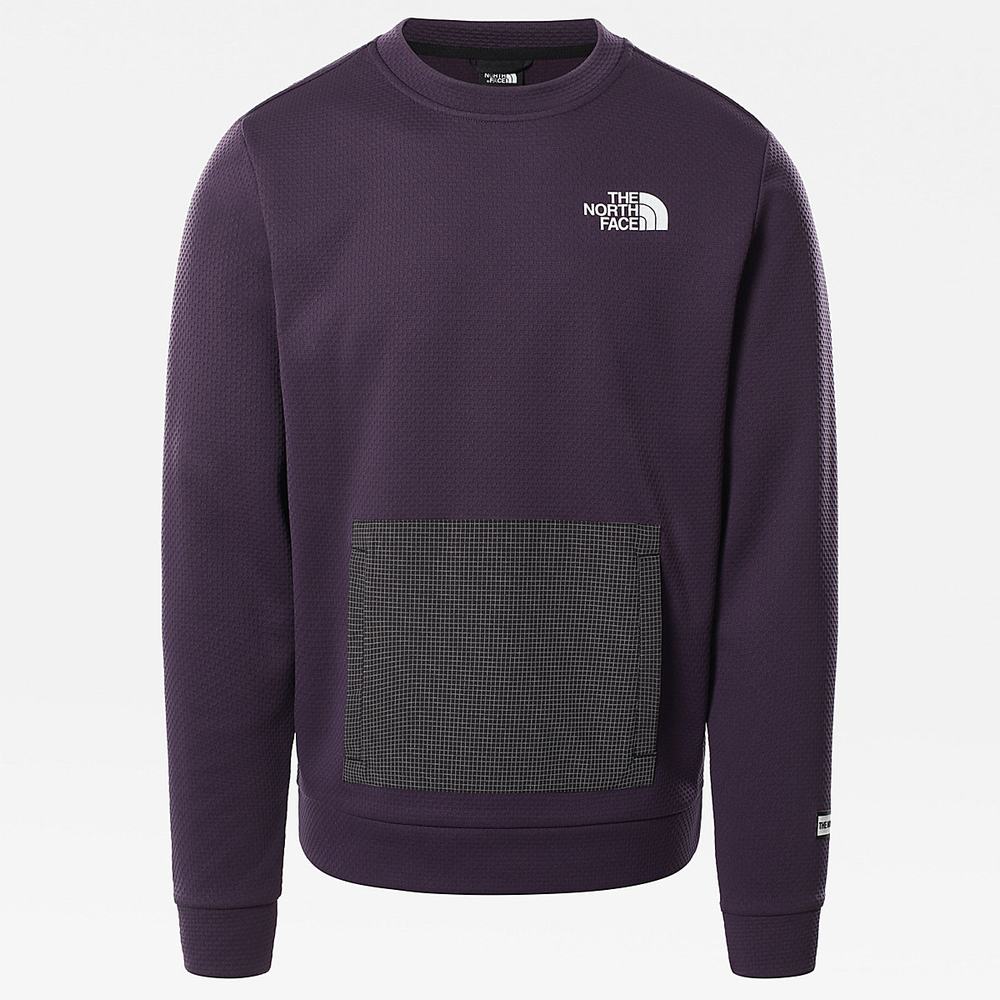 Svetre The North Face MOUNTAIN ATHLETICS Panske Tmavo Nachový | MHX-273410