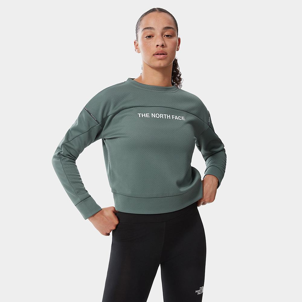 Svetre The North Face MOUNTAIN ATHLETICS Damske Zelene | RNK-520487