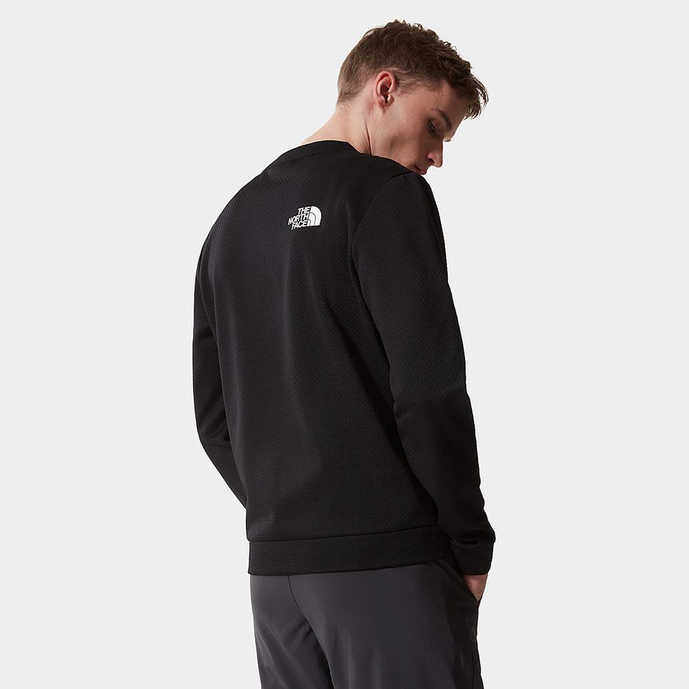 Svetre The North Face MOUNTAIN ATHLETICS Panske Čierne | UWM-328504