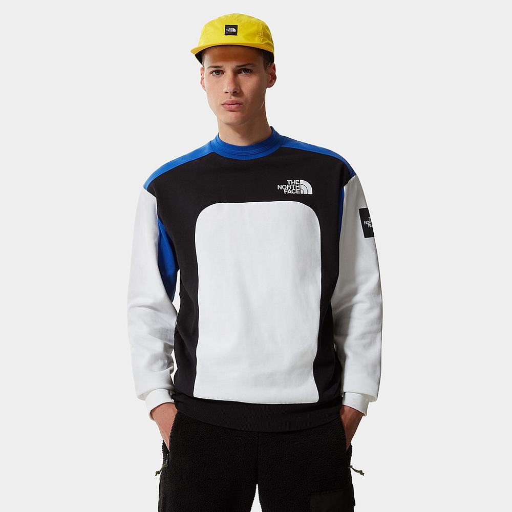Svetre The North Face MTN ARCHIVES CUT & SEW Panske Biele | QUN-470658