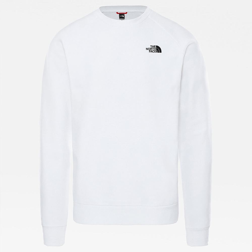 Svetre The North Face Raglan Redbox Panske Biele | BEG-184209