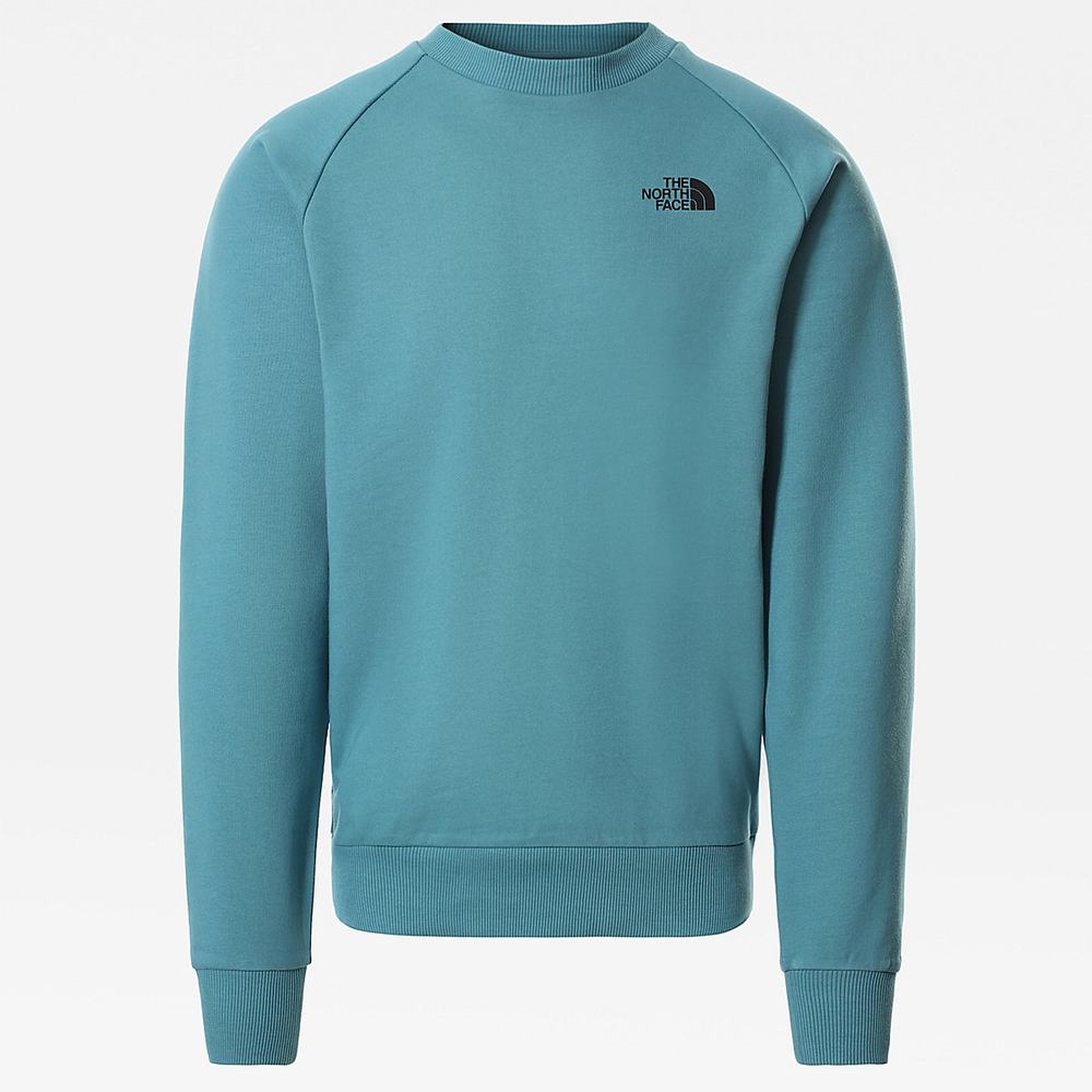 Svetre The North Face Raglan Redbox Panske Modre | CWG-647195