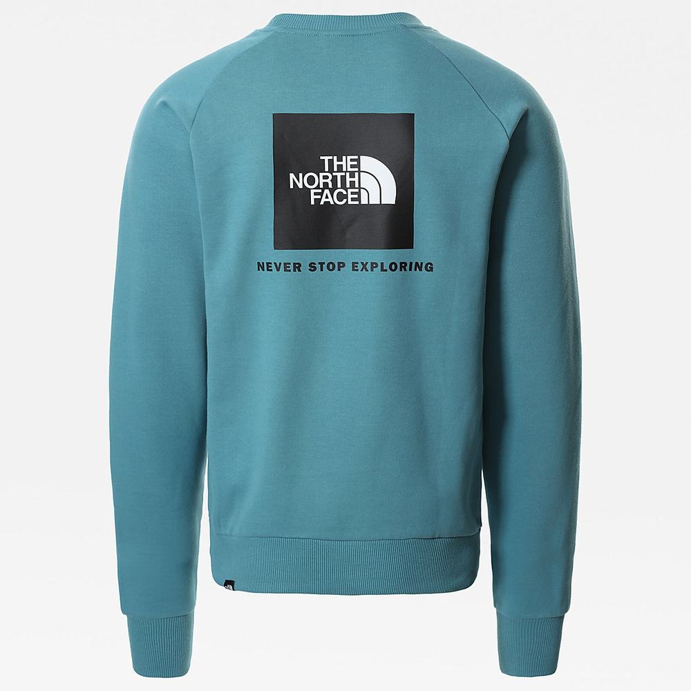 Svetre The North Face Raglan Redbox Panske Modre | CWG-647195